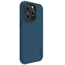 Заредете изображение във визуализатора на галерията – Nillkin Super Frosted Shield Pro Magnetic Case iPhone 14 Pro Max 6.7 2022 Blue
