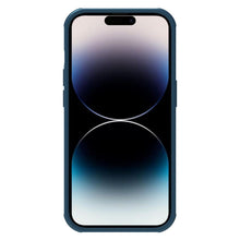 Заредете изображение във визуализатора на галерията – Nillkin Super Frosted Shield Pro Magnetic Case iPhone 14 Pro Max 6.7 2022 Blue

