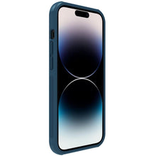 Заредете изображение във визуализатора на галерията – Nillkin Super Frosted Shield Pro Magnetic Case iPhone 14 Pro Max 6.7 2022 Blue
