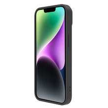 Заредете изображение във визуализатора на галерията – Nillkin CamShield Magnetic Silicone Case for iPhone 14 magnetic MagSafe cover with camera cover black
