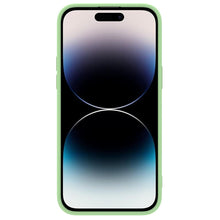 Заредете изображение във визуализатора на галерията – Nillkin CamShield Magnetic Silicone Case iPhone 14 Pro Max Magnetic MagSafe Cover with Camera Protector Green
