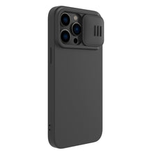Заредете изображение във визуализатора на галерията – Nillkin CamShield Silky silicone case iPhone 14 Pro 6.1 2022 Classic Black

