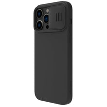 Заредете изображение във визуализатора на галерията – Nillkin CamShield Silky silicone case iPhone 14 Pro 6.1 2022 Classic Black
