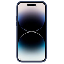Заредете изображение във визуализатора на галерията – Nillkin CamShield Silky silicone case iPhone 14 Pro 6.1 2022 Midnight Blue

