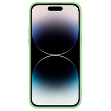 Заредете изображение във визуализатора на галерията – Nillkin CamShield Silky silicone case iPhone 14 Pro 6.1 2022 Mint Green
