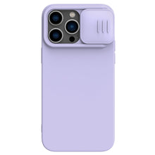 Заредете изображение във визуализатора на галерията – Nillkin CamShield Silky silicone case iPhone 14 Pro 6.1 2022 Misty Purple
