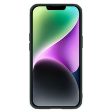Заредете изображение във визуализатора на галерията – Nillkin Textured S Magnetic Case iPhone 14 MagSafe case with camera cover green

