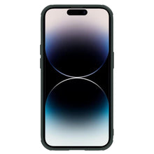 Заредете изображение във визуализатора на галерията – Nillkin Textured S Magnetic Case iPhone 14 Pro MagSafe case with camera cover green
