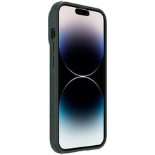 Заредете изображение във визуализатора на галерията – Nillkin Textured S Magnetic Case iPhone 14 Pro MagSafe case with camera cover green
