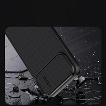 Заредете изображение във визуализатора на галерията – Nillkin Textured S Magnetic Case iPhone 14 Plus MagSafe case with camera cover green

