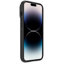 Заредете изображение във визуализатора на галерията – Nillkin Textured S Magnetic Case for iPhone 14 Pro Max MagSafe cover with camera cover black
