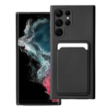 Заредете изображение във визуализатора на галерията – Forcell card гръб за samsung s22 ultra black - TopMag
