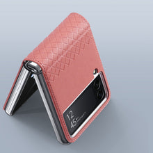 Заредете изображение във визуализатора на галерията – Dux Ducis Bril case for Samsung Galaxy Z Flip4 flip wallet back cover brown - TopMag
