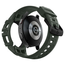 Заредете изображение във визуализатора на галерията – Spigen RUGGED ARMOR "PRO" GALAXY Watch 4/5 (44 MM) MILITARY GREEN - TopMag
