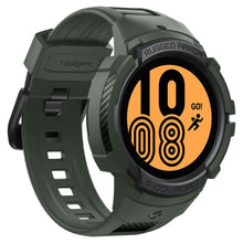 Заредете изображение във визуализатора на галерията – Spigen RUGGED ARMOR "PRO" GALAXY Watch 4/5 (44 MM) MILITARY GREEN - TopMag
