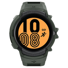 Заредете изображение във визуализатора на галерията – Spigen RUGGED ARMOR "PRO" GALAXY Watch 4/5 (44 MM) MILITARY GREEN - TopMag
