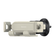Заредете изображение във визуализатора на галерията – Baseus Gravity Air Vent Car Phone Holder (Air Outlet Version) beige (SUWX010002) - TopMag
