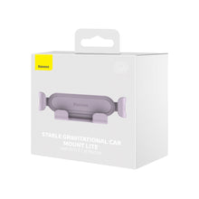 Заредете изображение във визуализатора на галерията – Baseus Gravity Air Vent Car Phone Holder (Air Outlet Version) Pink (SUWX010005)

