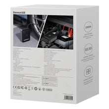 Заредете изображение във визуализатора на галерията – Baseus 2in1 power bank Jump Starter 8000mAh (1000A/500A) / tire compressor 5-150 PSI black (CGNL020001) - TopMag
