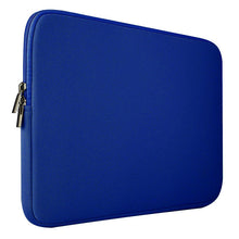 Заредете изображение във визуализатора на галерията – Universal case, laptop bag, 14 '' slide, tablet, computer organizer, navy blue - TopMag
