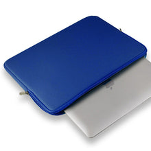 Заредете изображение във визуализатора на галерията – Universal case, laptop bag, 14 '' slide, tablet, computer organizer, navy blue - TopMag

