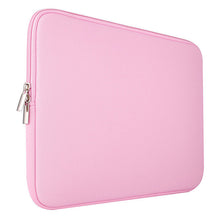 Заредете изображение във визуализатора на галерията – Universal case laptop bag 14 '' slider tablet computer organizer pink - TopMag
