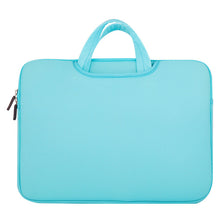 Заредете изображение във визуализатора на галерията – Universal case laptop bag 15.6 '' tablet computer organizer light blue - TopMag

