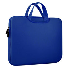 Заредете изображение във визуализатора на галерията – Universal case laptop bag 14 '' tablet computer organizer navy blue - TopMag
