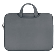 Заредете изображение във визуализатора на галерията – Universal case laptop bag 14 '' tablet computer organizer gray - TopMag
