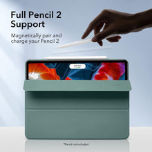 Заредете изображение във визуализатора на галерията – ESR REBOUND MAGNETIC IPAD PRO 12.9 2020/2021/2022 FOREST GREEN - TopMag
