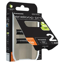 Заредете изображение във визуализатора на галерията – Rechargeable Batteries Panasonic Eneloop PRO HR03/AAA 930mAh - 2pcs blister pack
