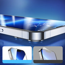 Заредете изображение във визуализатора на галерията – Joyroom Knight 2,5D FS TG 5x glass iPhone 14 full screen (JR-DH05) - TopMag
