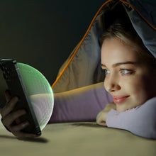 Заредете изображение във визуализатора на галерията – Joyroom Knight Green Glass for iPhone 14 Plus with Full Screen Anti Blue Light Filter (JR-G03) - TopMag
