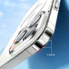 Заредете изображение във визуализатора на галерията – Joyroom 14D Magnetic Case Magnetic Case for iPhone 14 Pro Max Compatible with MagSafe transparent (JR-14D8) - TopMag
