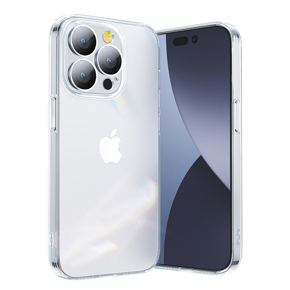 Joyroom 14Q Case iPhone 14 Plus Case Cover with Camera Cover Transparent (JR-14Q3 transparent) - TopMag