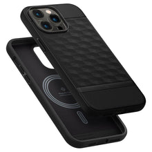 Заредете изображение във визуализатора на галерията – CASEOLOGY PARALLAX MAG MAGSAFE IPHONE 14 PRO MAX MATTE BLACK - TopMag
