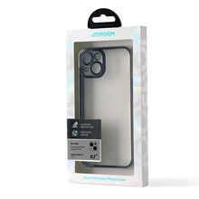 Заредете изображение във визуализатора на галерията – Joyroom 14Q Case for iPhone 14 cover with metallic frame black (JR-14Q1-black) - TopMag
