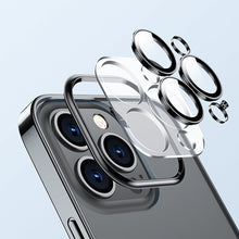 Заредете изображение във визуализатора на галерията – Joyroom 14Q Case for iPhone 14 cover with metallic frame black (JR-14Q1-black) - TopMag

