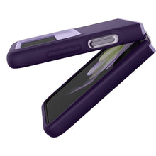 Заредете изображение във визуализатора на галерията – CASEOLOGY NANO POP GALAXY WITH FLIP 4 LIGHT VIOLET - TopMag
