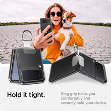Заредете изображение във визуализатора на галерията – Spigen THIN FIT RING GALAXY WITH FLIP 4 CRYSTAL CLEAR - TopMag
