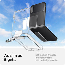 Заредете изображение във визуализатора на галерията – Spigen THIN FIT RING GALAXY WITH FLIP 4 CRYSTAL CLEAR - TopMag
