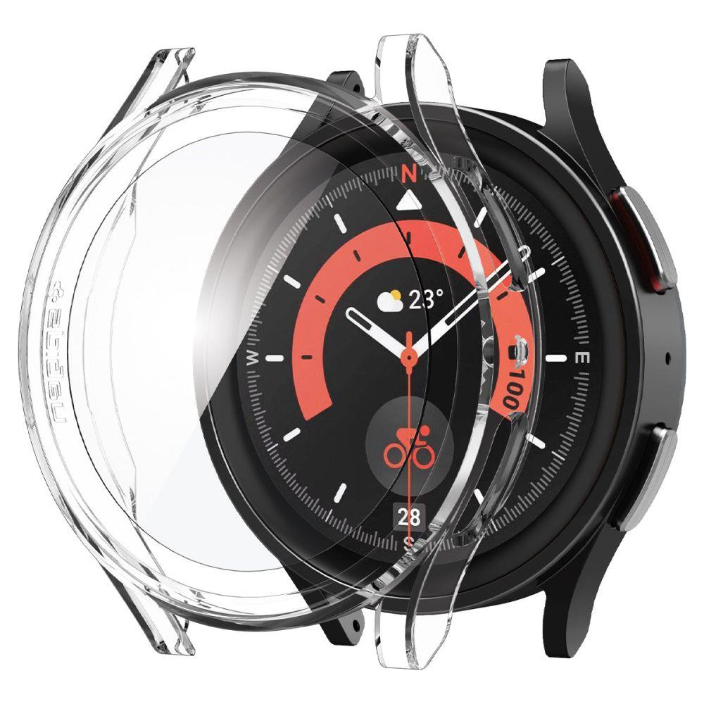 Spigen THIN FIT & TEMPERED GLASS GALAXY Watch 5 PRO (45 MM) CRYSTAL CLEAR - TopMag