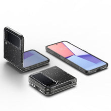 Заредете изображение във визуализатора на галерията – Spigen AIRSKIN GALAXY WITH FLIP 4 GLITTER CRYSTAL - TopMag
