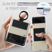 Заредете изображение във визуализатора на галерията – Whitestone CLEAR CASE RING GALAXY WITH FLIP 4 BLACK - TopMag
