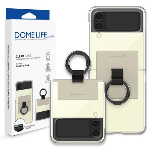 Whitestone CLEAR CASE RING GALAXY WITH FLIP 4 BEIGE - TopMag