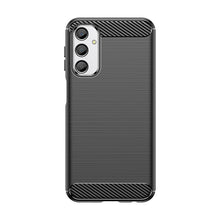 Заредете изображение във визуализатора на галерията – Flexible carbon pattern case for Samsung Galaxy M34 Carbon Case - black
