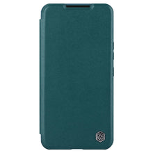 Заредете изображение във визуализатора на галерията – Nillkin Qin Leather Pro Case Samsung Galaxy S23+ Flip Cover Camera Cover green
