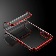 Заредете изображение във визуализатора на галерията – Clear Color Case Gel TPU Electroplating frame Cover for Samsung Galaxy A50s / Galaxy A50 / Galaxy A30s black
