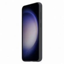 Заредете изображение във визуализатора на галерията – Samsung Silicone Grip Cover Case for Samsung Galaxy S23+ silicone case with wrist strap black (EF-GS916TBEGWW)

