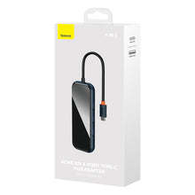 Заредете изображение във визуализатора на галерията – Baseus AcmeJoy HUB 4-Port USB-C to 1xUSB-C / 4xUSB3.0 dark gray
